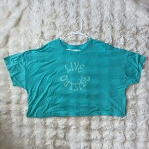 NWT Old Navy Teal Women's Crop Top